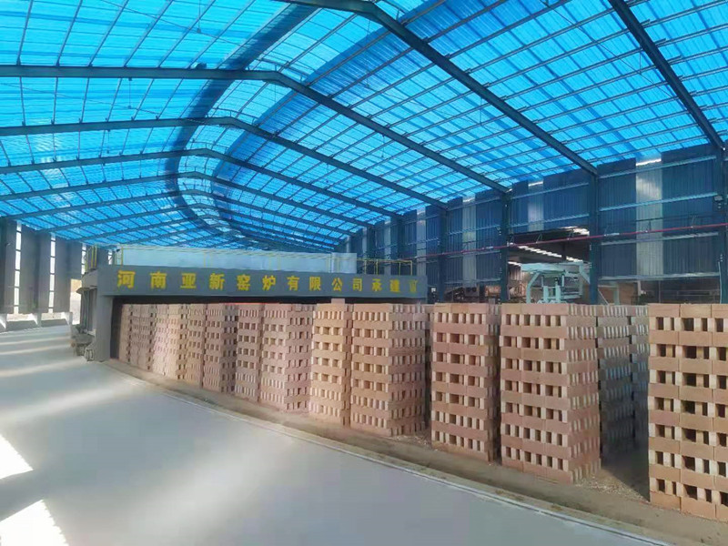 山東東明12.98m移動式隧道窯